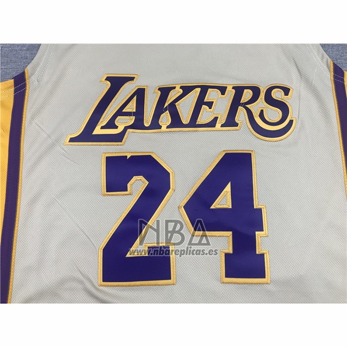 Camiseta Los Angeles Lakers Kobe Bryant NO 24 Hardwood Classics 2008-2009 Blanco